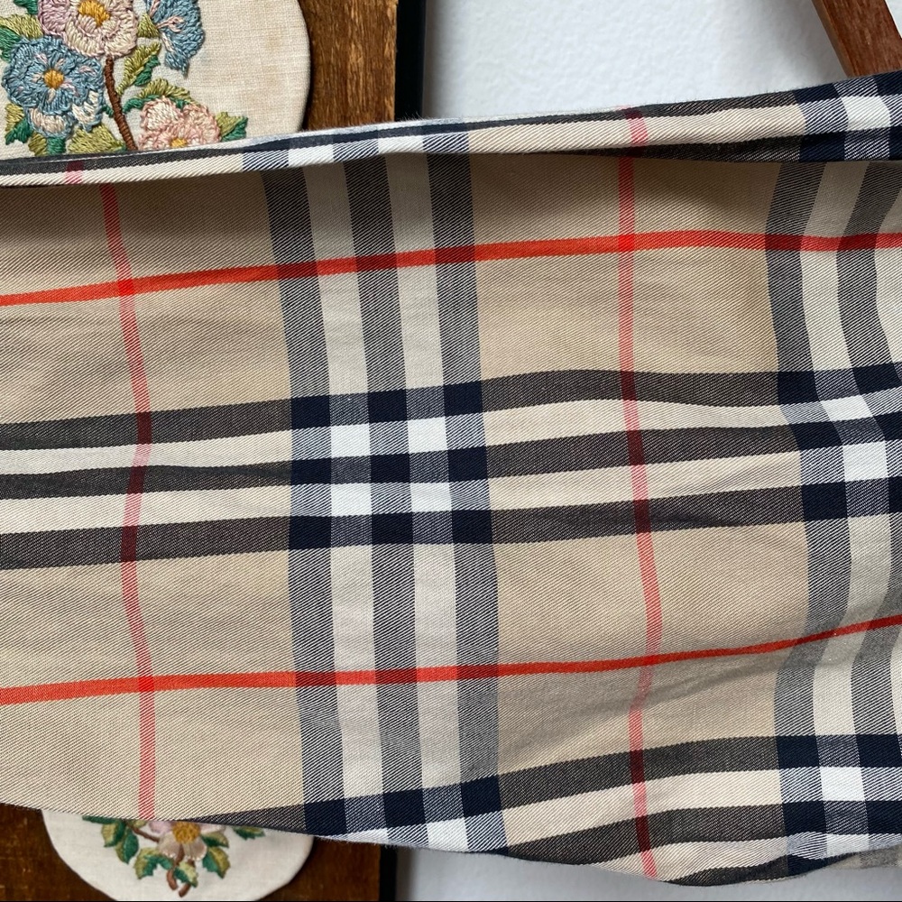 Vintage Burberry Nova Check Plaid Button Shirt - Picture 7 of 14